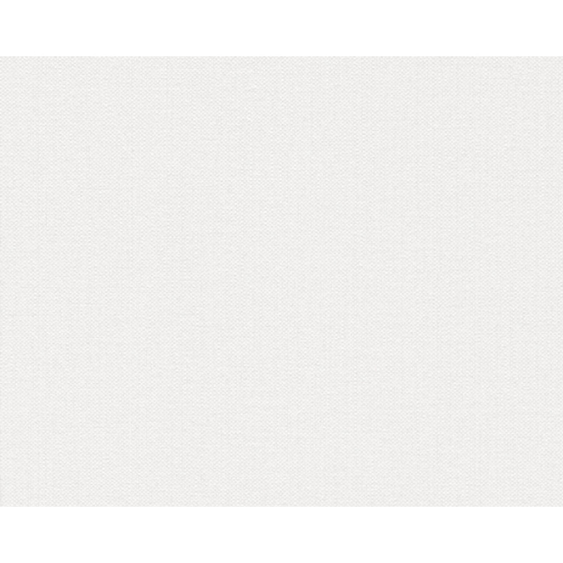 A. S. Creation Vliesová tapeta Attractive Uni světle šedá-bílá