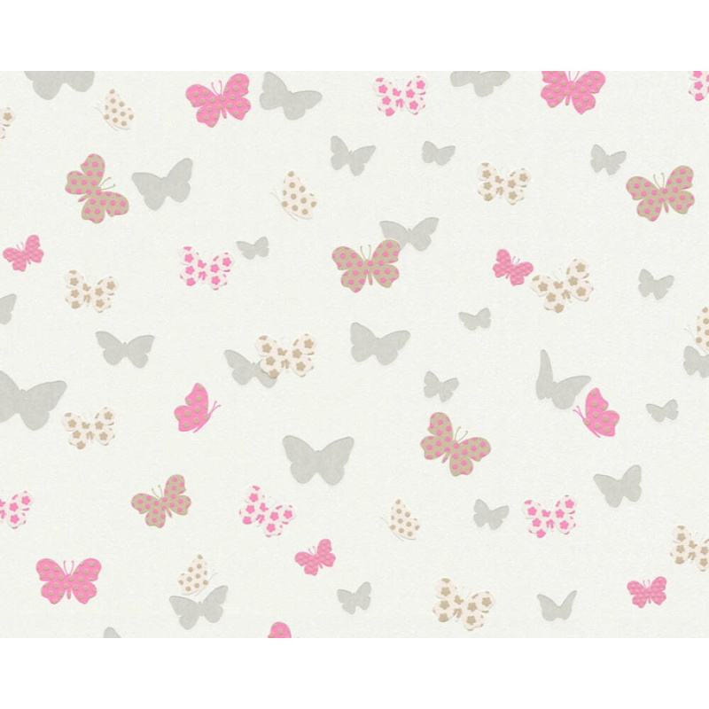 A. S. Creation Vliesová tapeta Attractive s motýly
