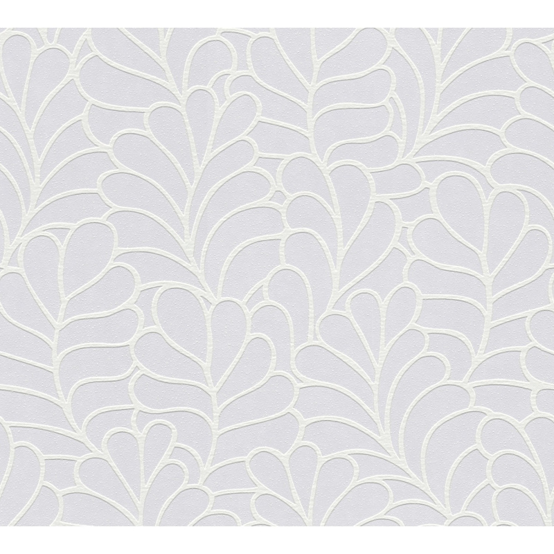 A. S. Creation Přetíratelná vliesová tapeta Meistervlies Creativ bílá 384591