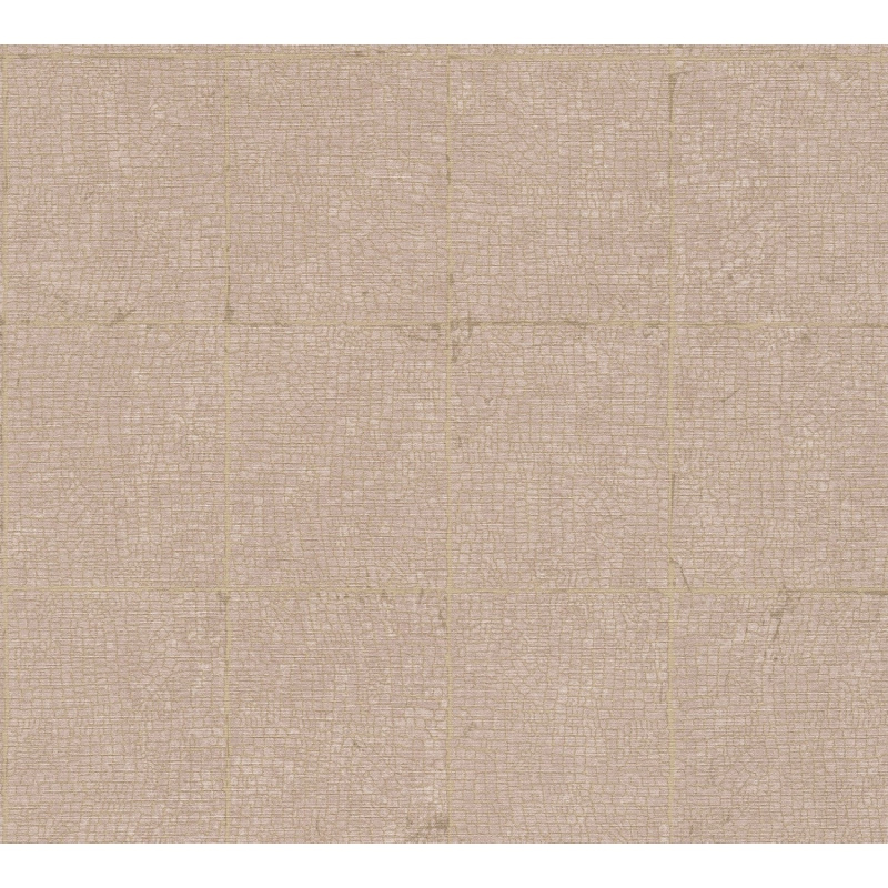 A. S. Creation Vliesová tapeta Desert Lodge Vzhled dlaždic světle hnědá