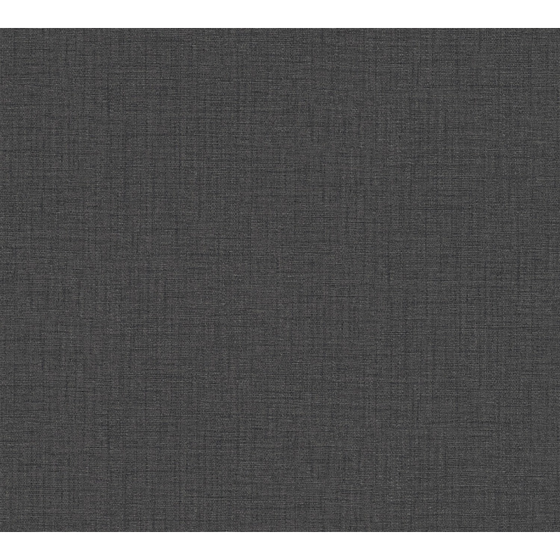 A. S. Creation Vliesová tapeta Desert Lodge Textilní vzhled, černá