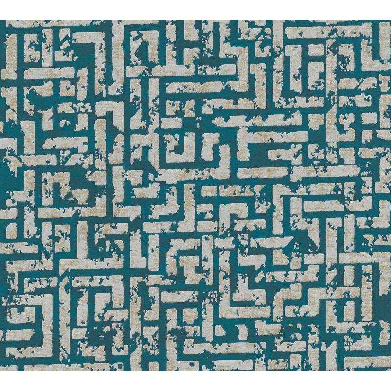 A. S. Creation Vliesová tapeta My Home My Spa modrá oceánská