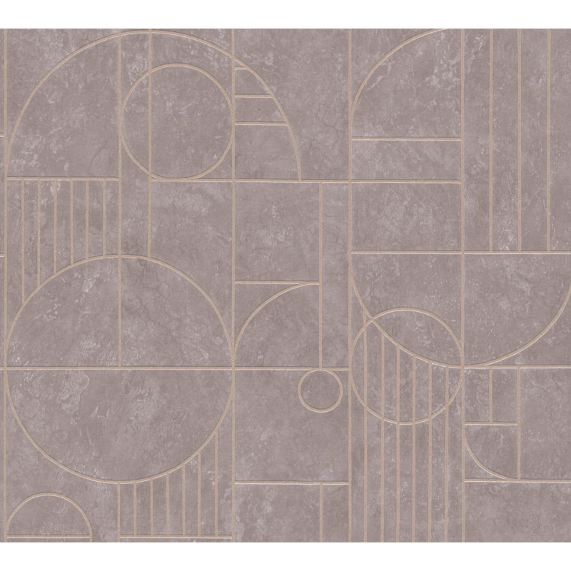 A. S. Creation Vliesová tapeta My Home My Spa Tvary šedá