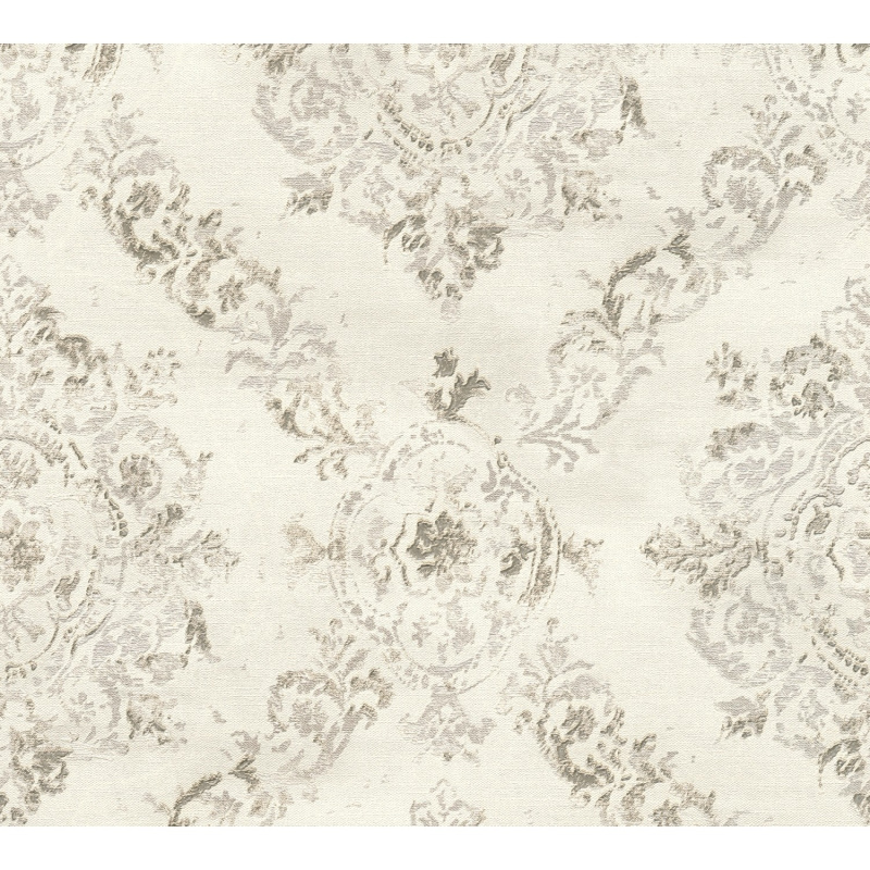 A. S. Creation Vliesová tapeta My Home My Spa vzorovaná bílá perleť