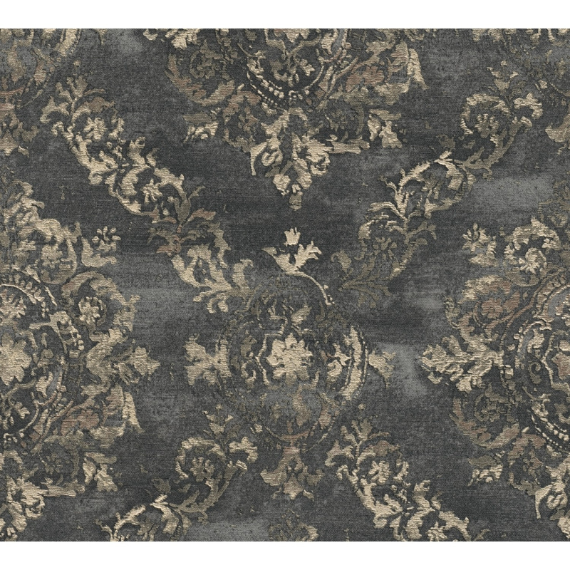 A. S. Creation Vliesová tapeta My Home My Spa vzorovaná umbra šedá