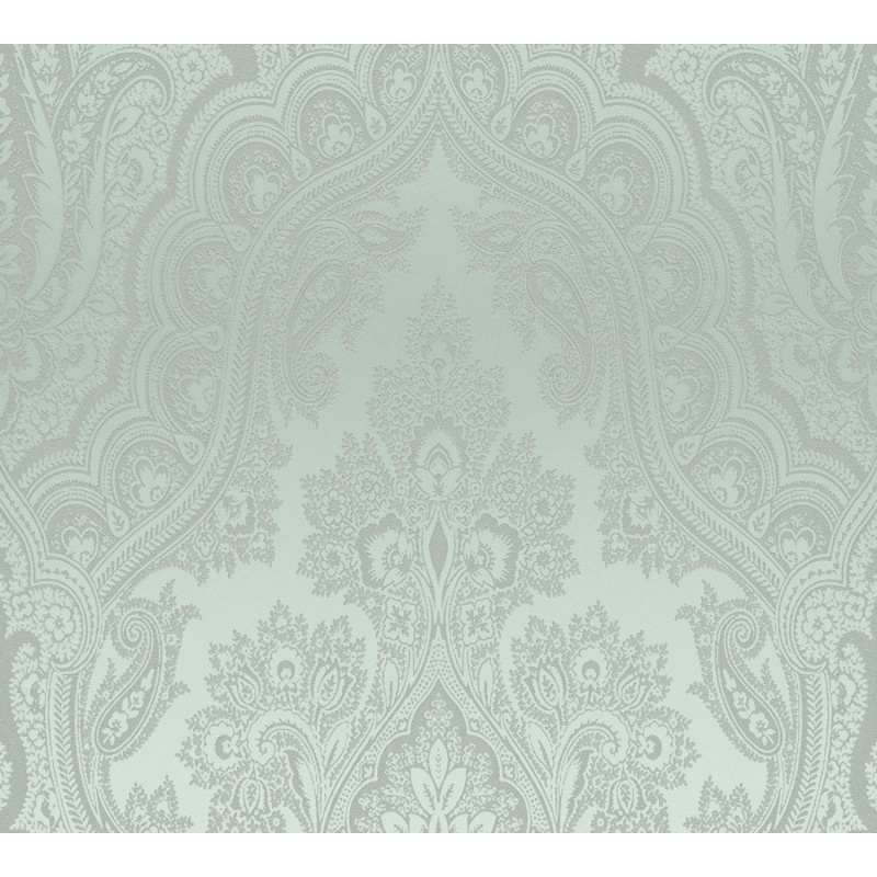 A. S. Creation Vliesová tapeta My Home My Spa vzorovaná eukalyptově zelená