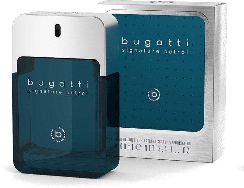 Bugatti Signature Petrol toaletní voda pro muže 100 ml