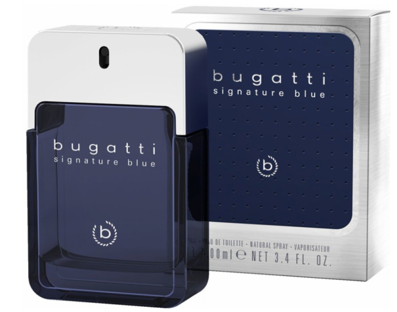 Bugatti Signature Blue toaletní voda pro muže 100 ml