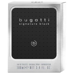 Bugatti Signature Black toaletní voda pro muže 100 ml