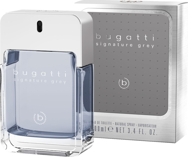 Bugatti Signature Grey toaletní voda pro muže 100 ml