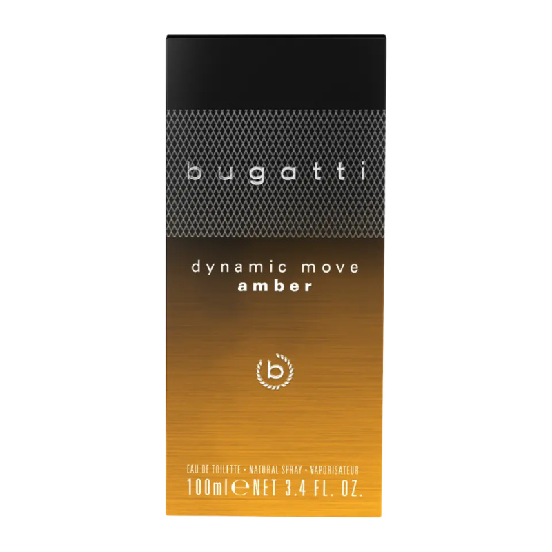 Bugatti dynamic move amber toaletní voda 100 ml