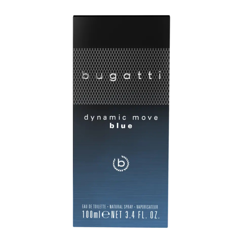 Bugatti Dynamic Move Blue toaletní voda pro muže 100 ml