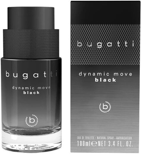 Bugatti dynamic move black toaletní voda 100 ml