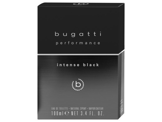 Bugatti Performance Intense Black toaletní voda pro muže 100 ml