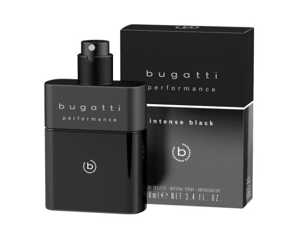 Bugatti Performance Intense Black toaletní voda pro muže 100 ml