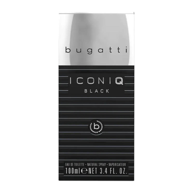 Bugatti Iconiq Black toaletní voda 100 ml