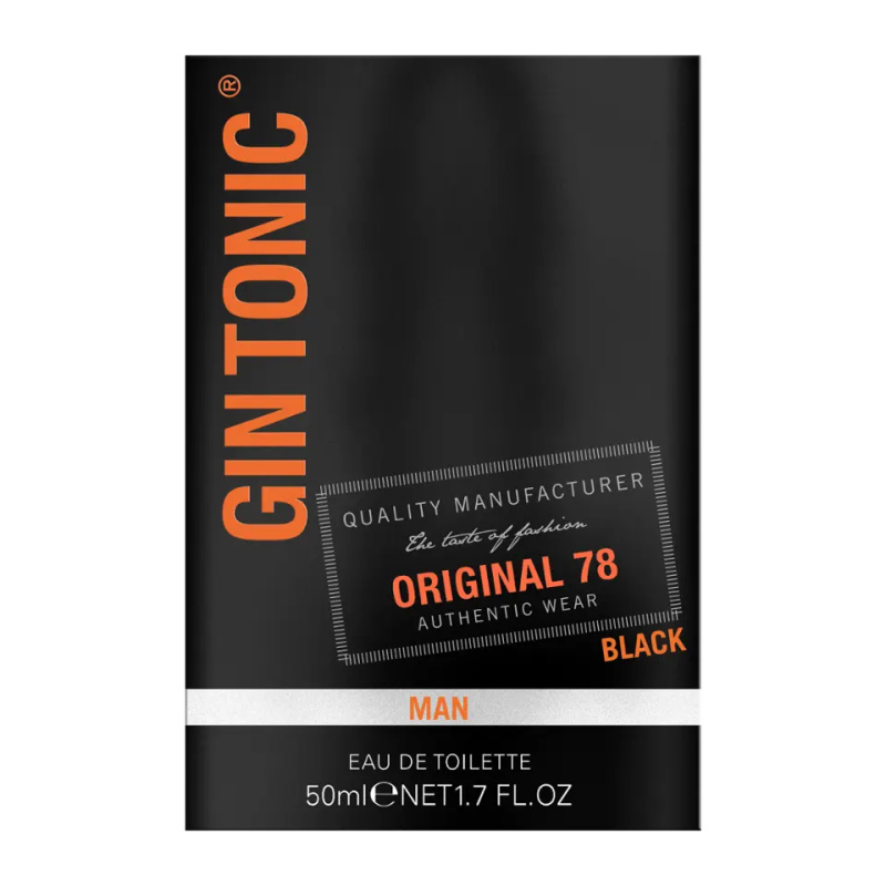 Gin Tonic Original 78 Black toaletní voda pro muže 50 ml