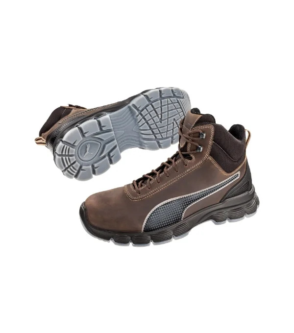 CONDOR BROWN MID kotníkové pánská tmavě hnědá 40