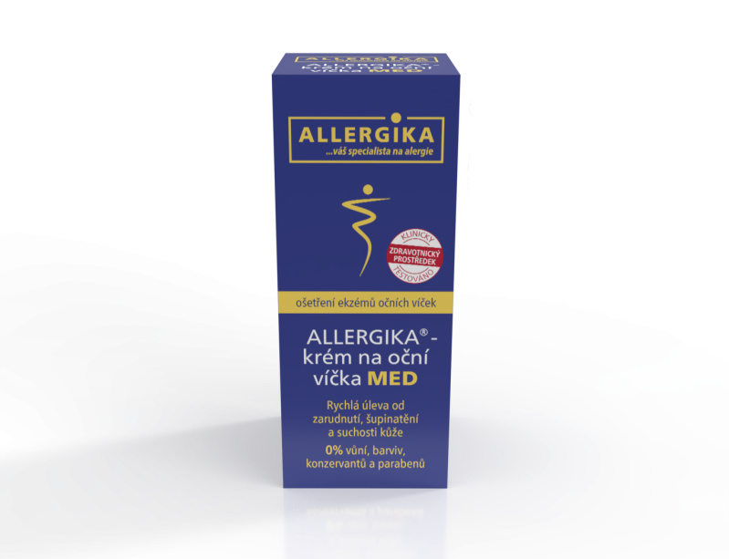 ALLERGIKA Krém na oční víčka MED 15 ml