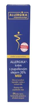 ALLERGIKA Krém s pupalkovým olejem 20% MED 100 ml