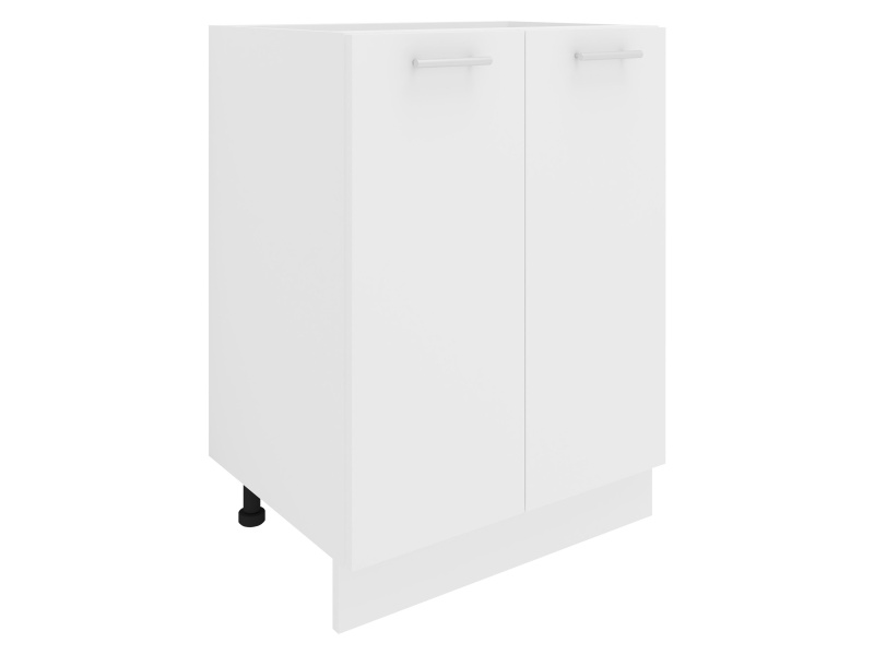 VCM Skříňka / Čelní panel Esilo, v moderním stylu (kuchyňská skříňka, bílá/bílá, 2 Türen 60)