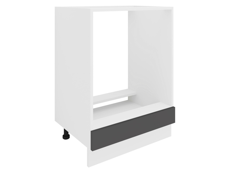 VCM Skříňka / Čelní panel Esilo, v moderním stylu (kuchyňská skříňka, bílá/antracitová, Ofen)