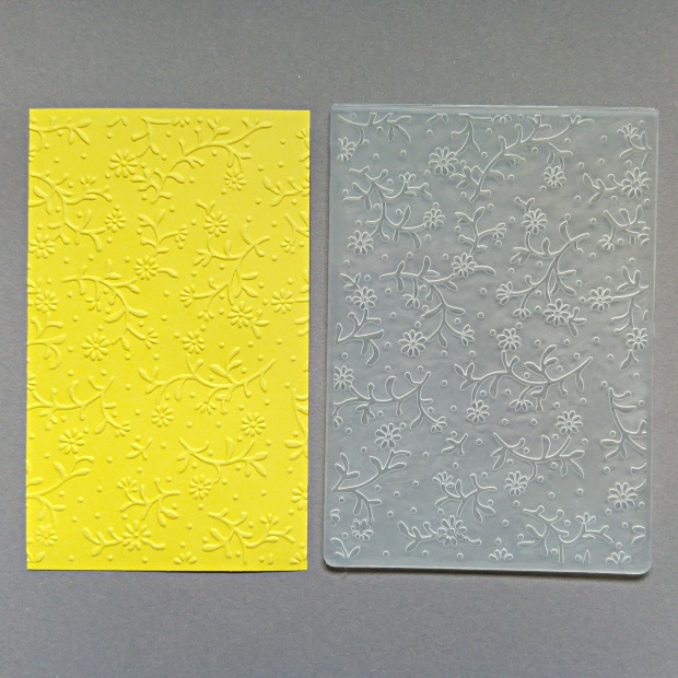 Květy na stonku - A6 embosovací kapsa