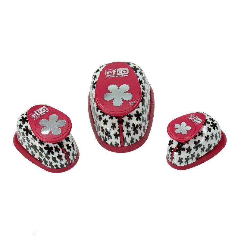 Sada 3ks raznic kytka retro 1,6cm; 2,5cm a 3,8cm