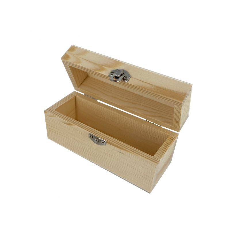 Dřevěná krabička obdélníková 13x5x6cm