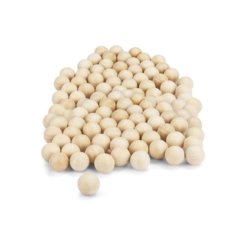 Dřevěné koule 20mm bez otvoru (50ks)