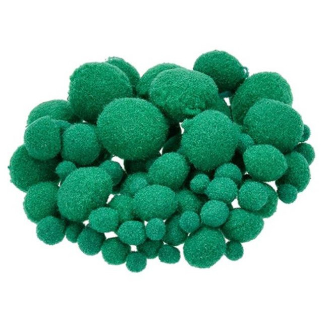 Bambulky 7-25mm (75ks) zelené