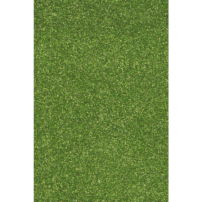 Pěnovka třpytivá 20x30cm (1ks) světle zelená