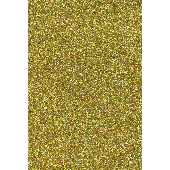 Pěnovka třpytivá 20x30cm (1ks) zlatá