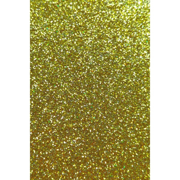 Třpytivý papír, 200 g, A4 - žlutá Aladine