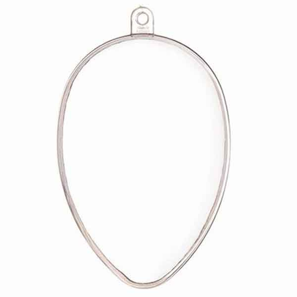 Plastové vejce k zavěšení 6cm (3ks)