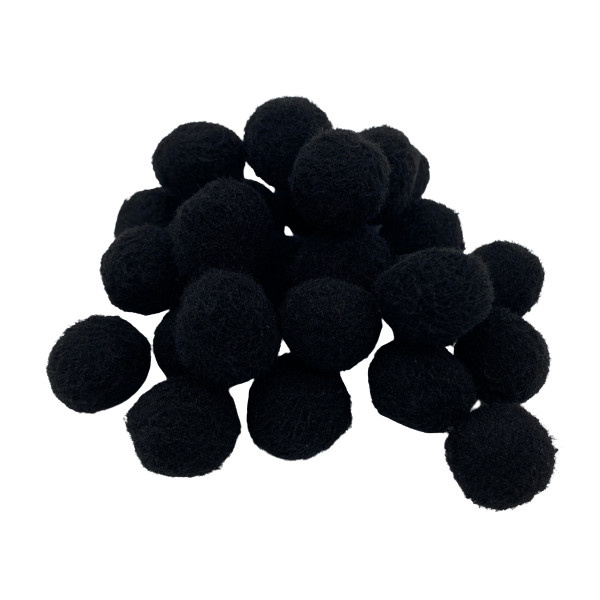 Bambulky 20mm (25ks) černé