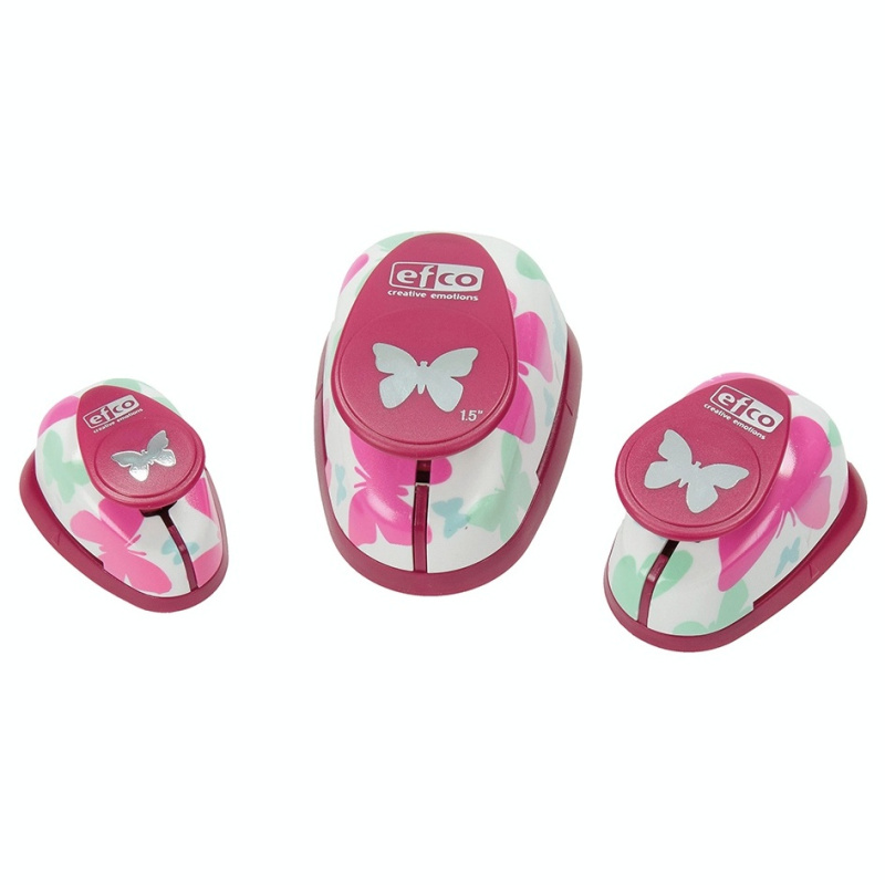 Sada 3ks raznic motýl 1,5cm; 2,2cm a 3,5cm