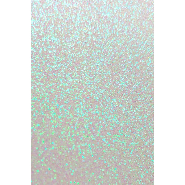 Třpytivý papír 50x70cm bílý 200g/m2 (5ks)