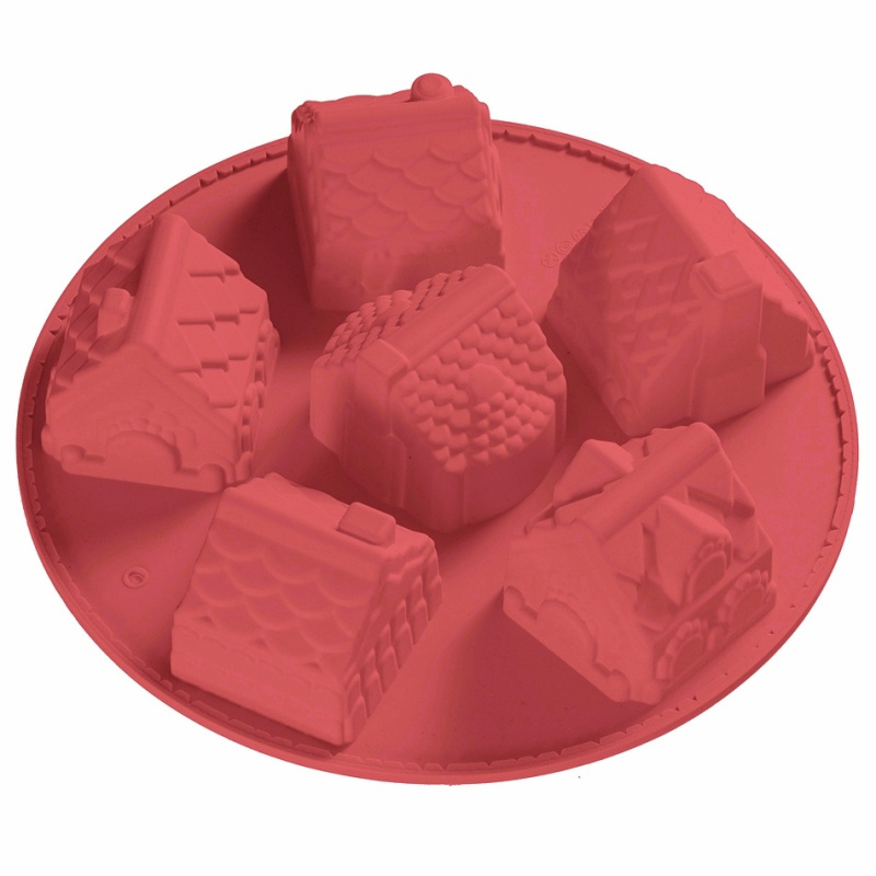 Silikonová forma na odlévání - domečky
