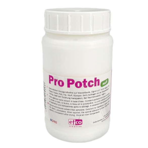 Lepidlo a lak na vodní bázi Pro Potch matný 200ml