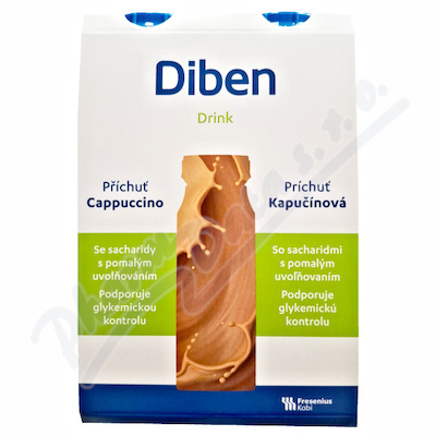 SUPPORTAN Diben drink cappuccino tekutá výživa  4x200 ml