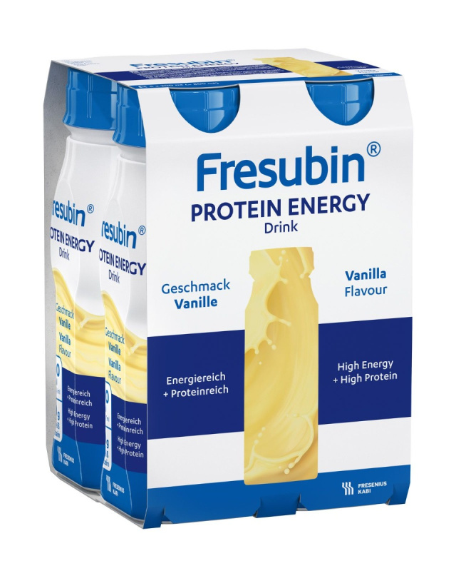 FRESUBIN PROTEIN ENERGY DRINK PŘÍCHUŤ VANILKOVÁ perorální roztok 4X200ML