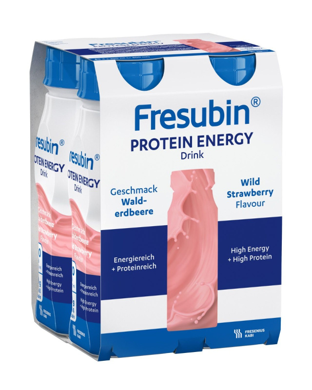 FRESUBIN Protein energy lesní jahoda roztok 4 x 200 ml