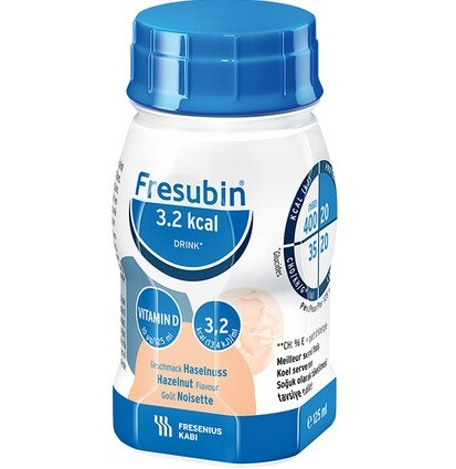 FRESUBIN 3.2kcal Drink příchuť lískooříšková 4 x 125 ml
