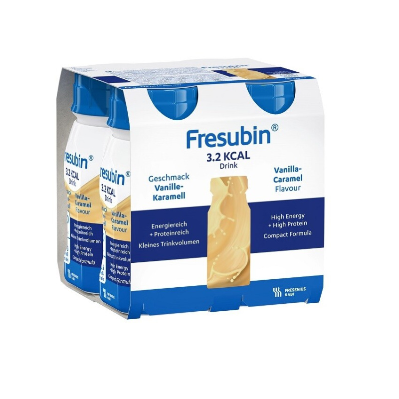 FRESUBIN 3.2kcal Drink příchuť vanilka - karamel 4 x 125 ml