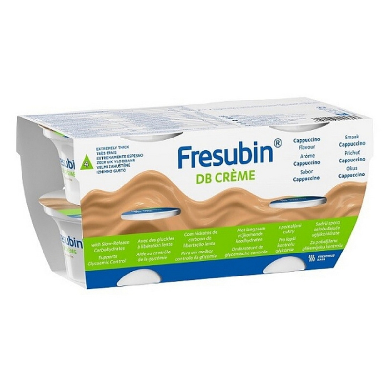 FRESUBIN DB creme příchuť cappuccino 4 x 200 g