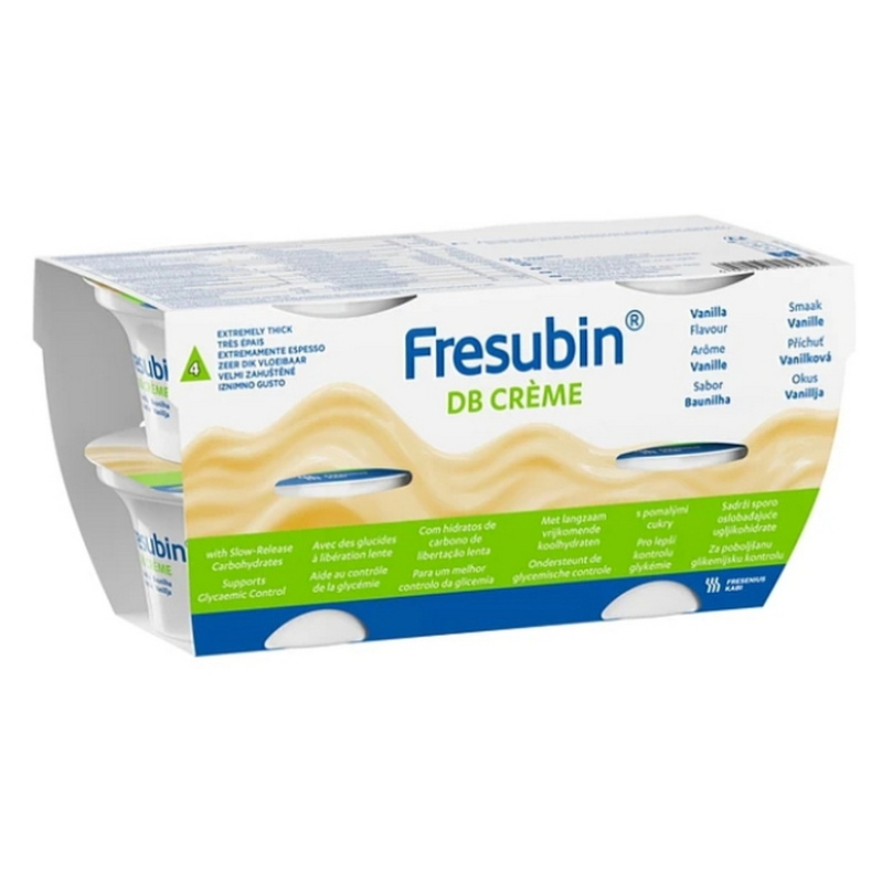 FRESUBIN DB creme příchuť vanilková 4 x 200 g