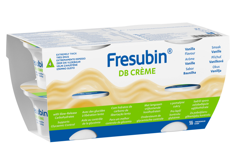 FRESUBIN DB creme příchuť vanilková 4 x 200 g