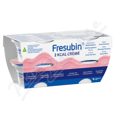Fresubin 2 kcal Créme Lesní jahoda 4x125 g