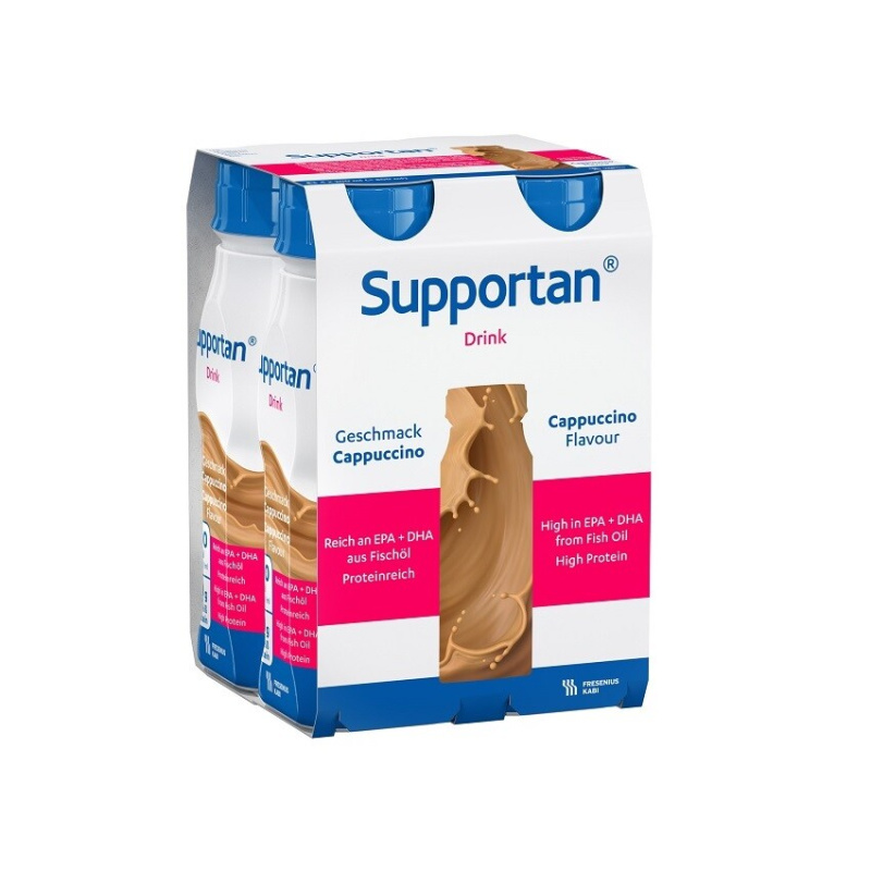 SUPPORTAN DRINK CAPPUCCINO POR POR SOL 4X200ML